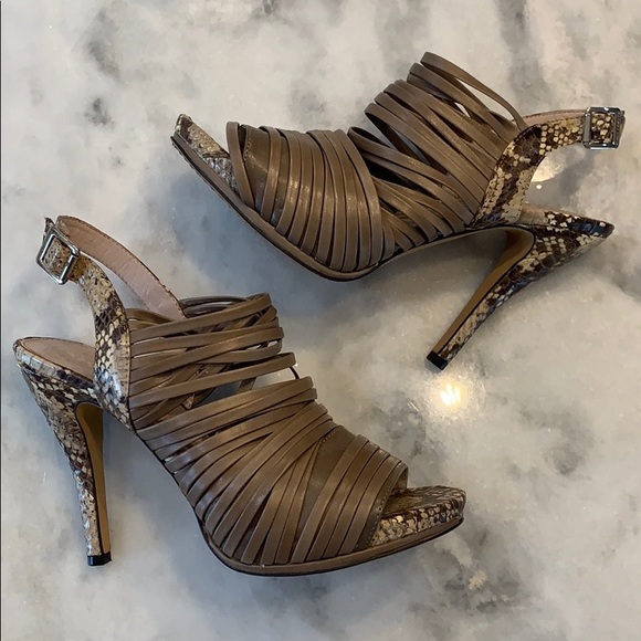 Vince Camuto Shoes - Snakeskin Strappy Sandal